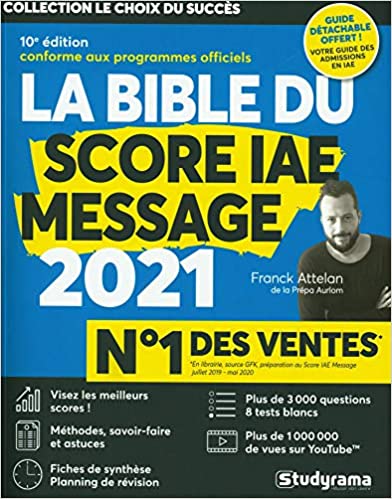 La Bible Du Score Iae Message 2021 Prepa Aurlom